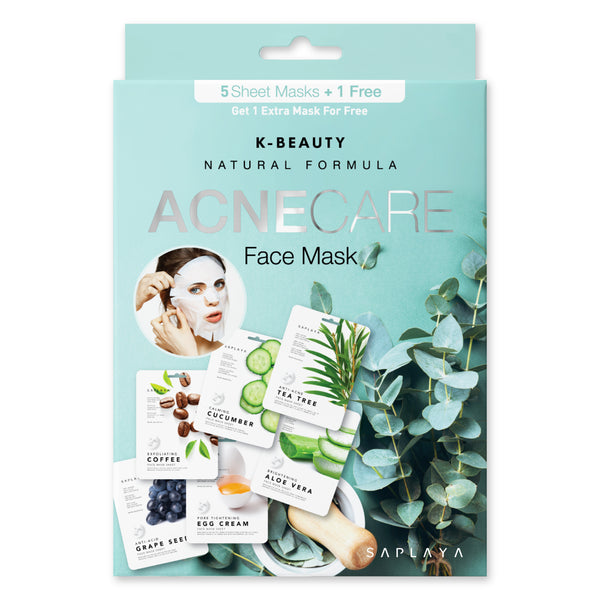 Acne Care 6pc Mask Pack – Saplaya Skincare