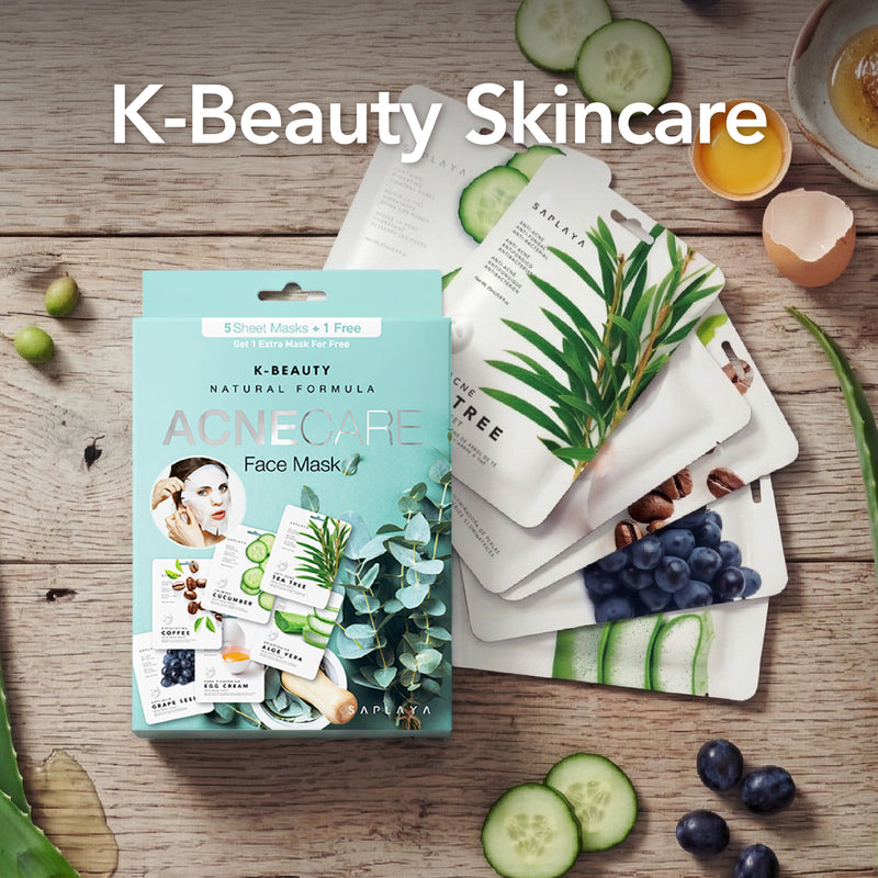 Acne Care 6pc Mask Pack – Saplaya Skincare