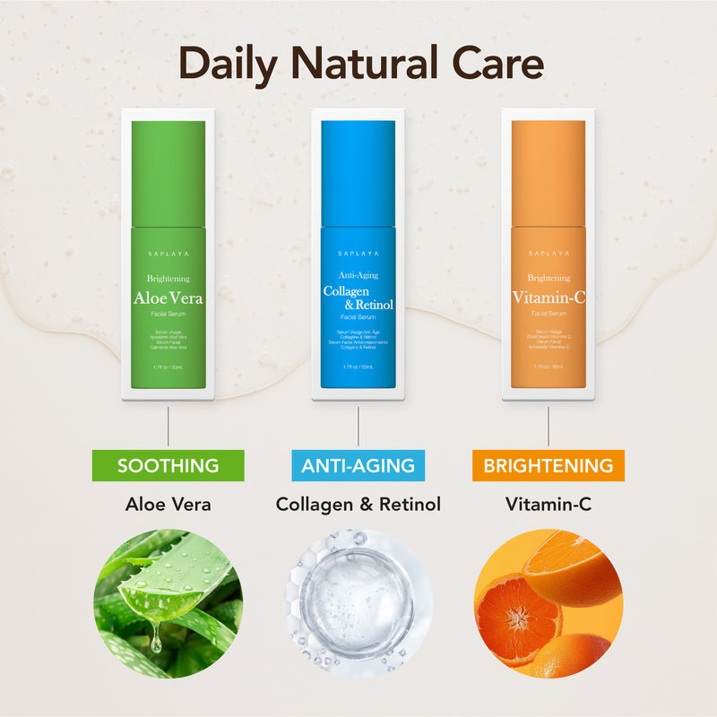 Day & Night Vitamin-C Facial Serum Moisturizing For Face Neck and
