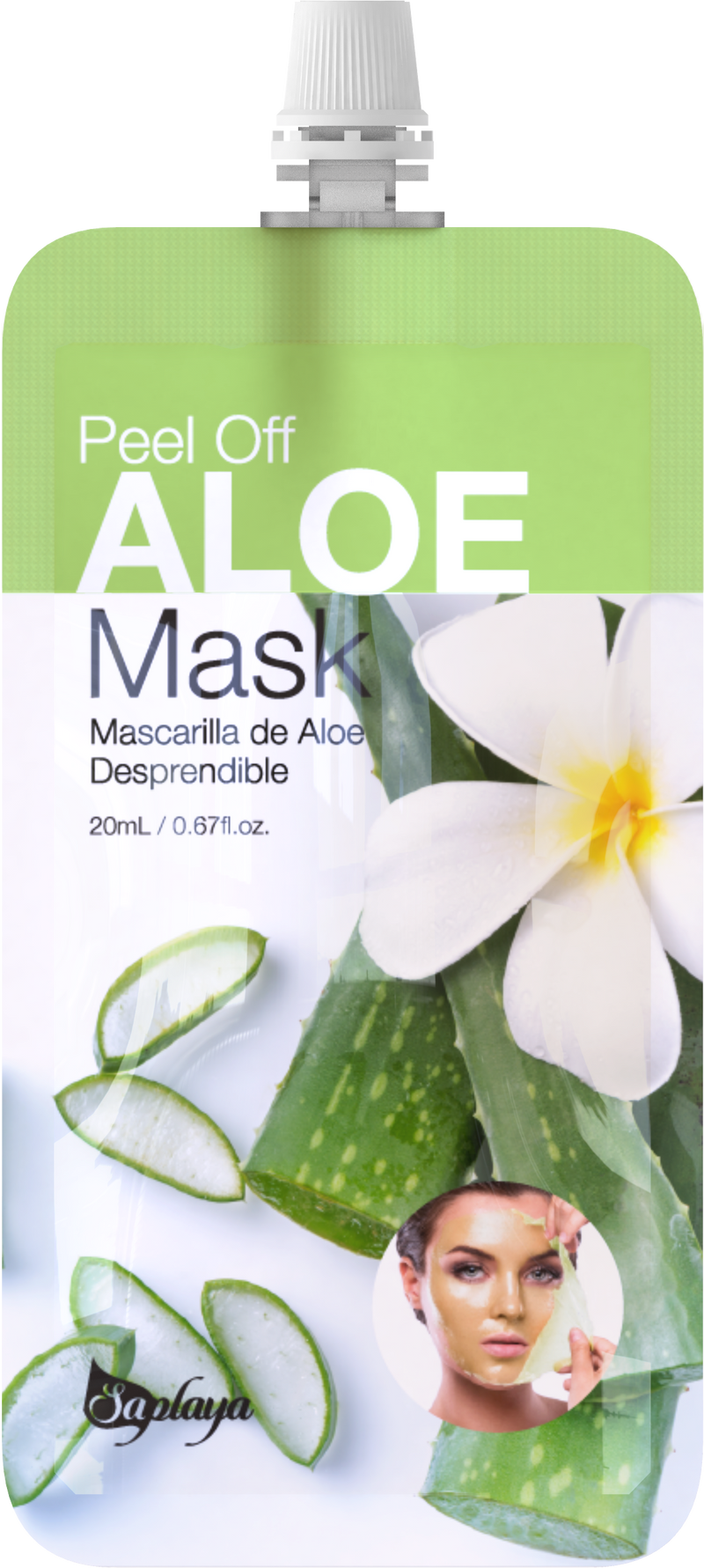 Saplaya Peel Off Aloe Mask (20ml)