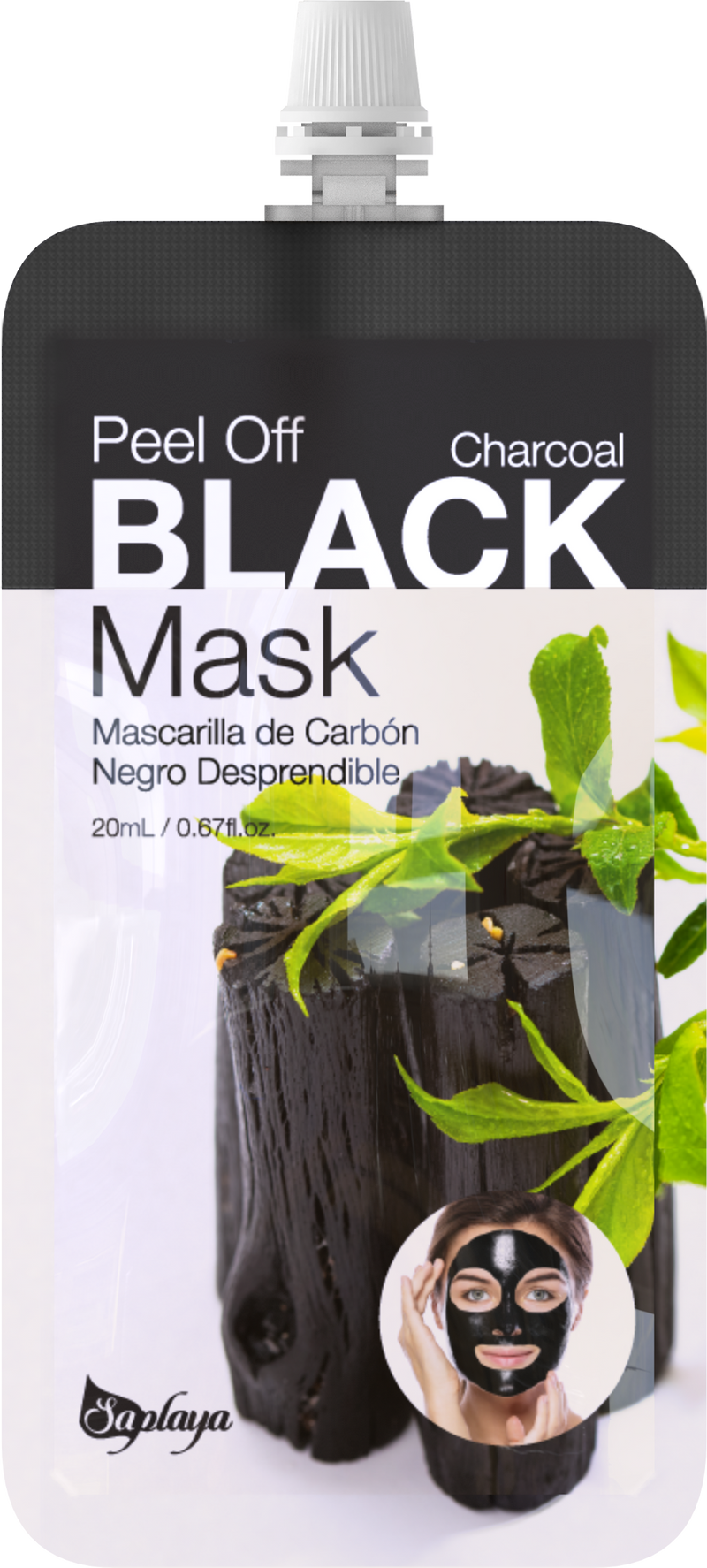 Peel Off Black Charcoal Mask (20ml)