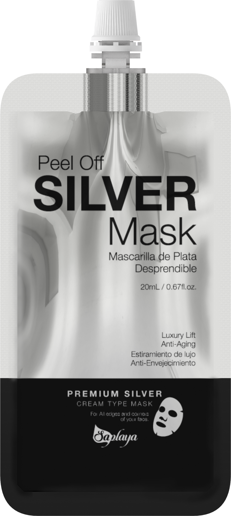 Peel Off Silver Mask