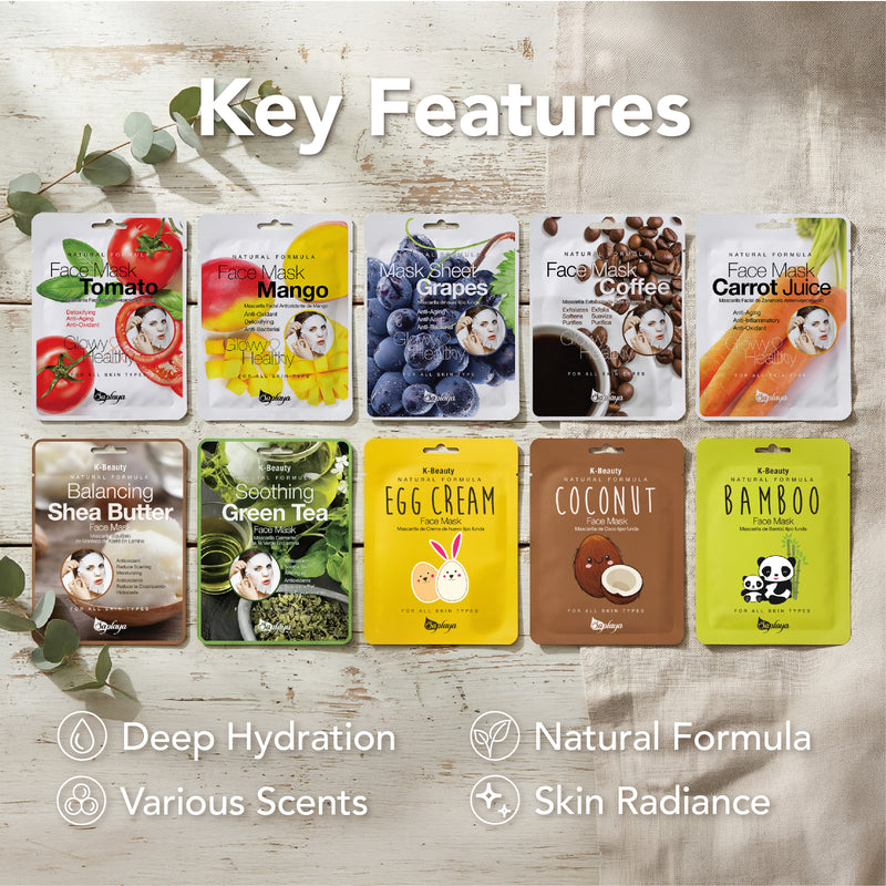 Soothing Green Tea Daily Mask Sheet – Saplaya Skincare