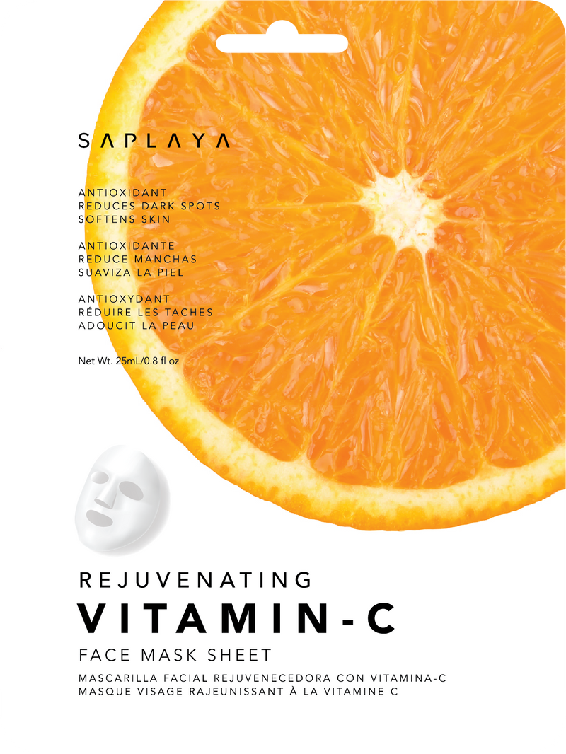 Saplaya - K-Beauty 10-pack Face Mask Sheets | Vitamin-C