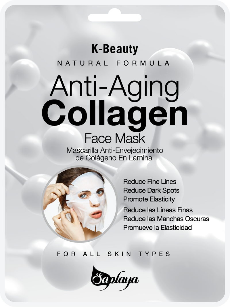 Anti-Aging Collagen Daily Mask Sheet – Saplaya Skincare