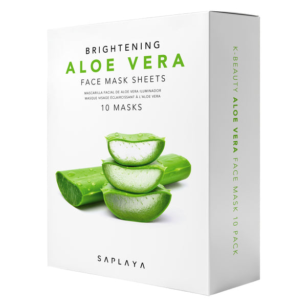 Saplaya - K-Beauty 10-pack Face Mask Sheets | Aloe Vera