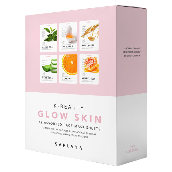 Glow Skin 12pc Mask Pack