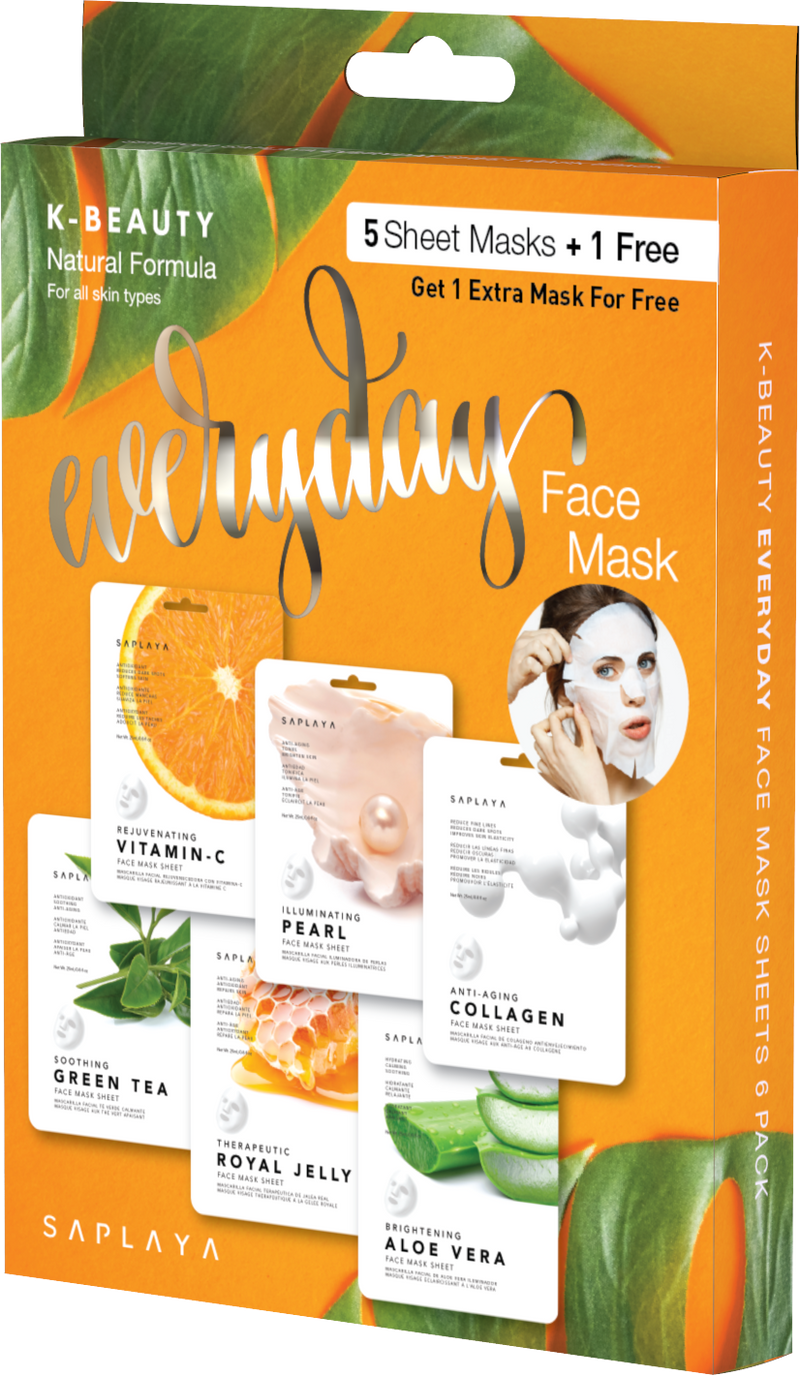 Everyday 6pc Mask Pack