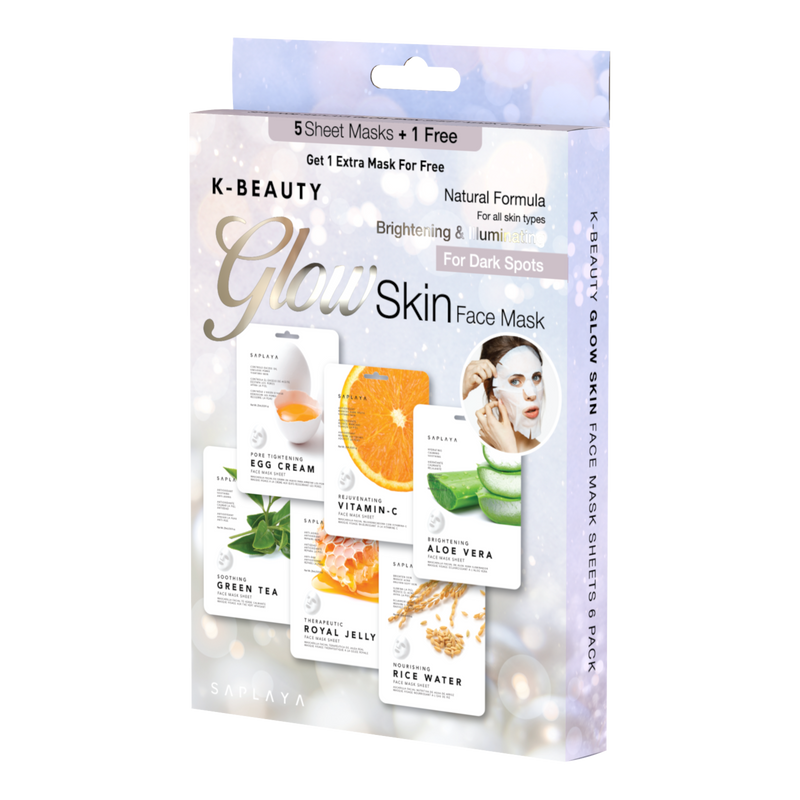Glow Skin 6pc Mask Pack
