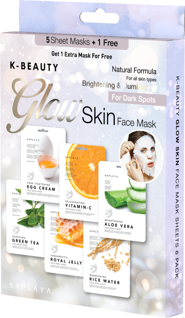 Glow Skin 6pc Mask Pack