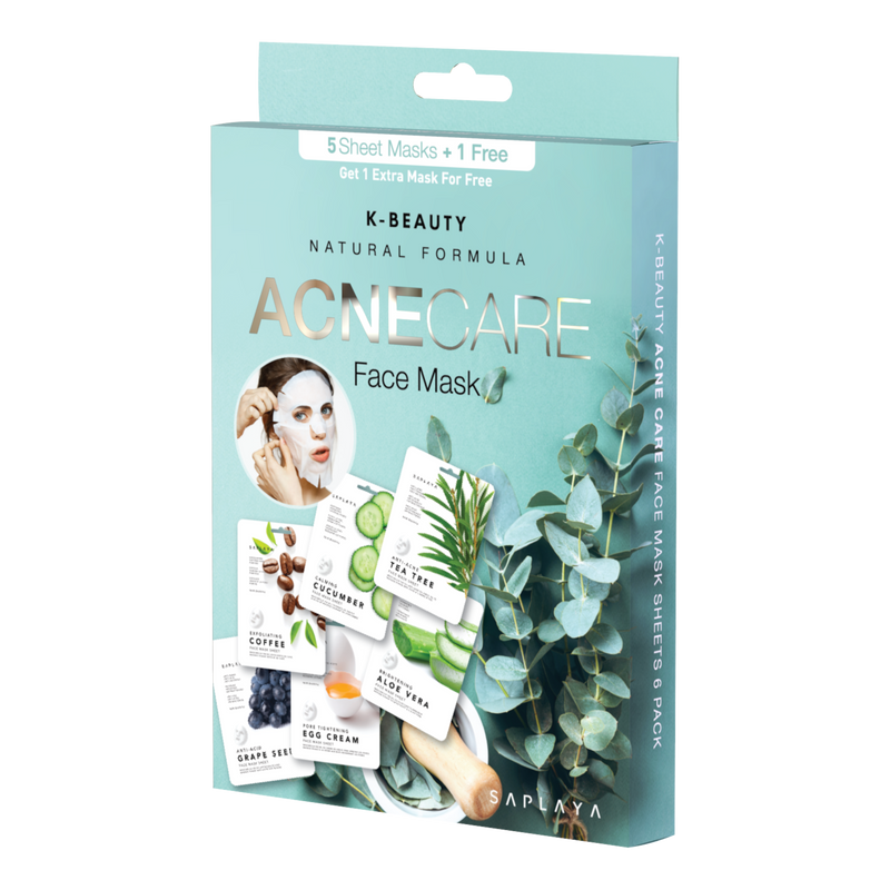 Acne Care 6pc Mask Pack