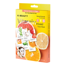 Vitamin Infused 6pc Mask Pack