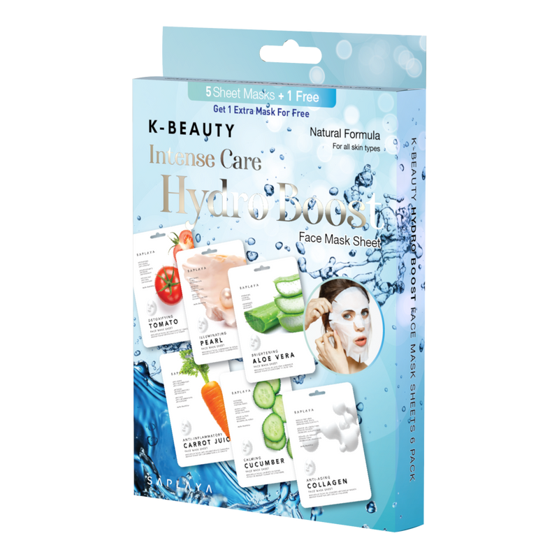 Hydroboost 6pc Mask Pack