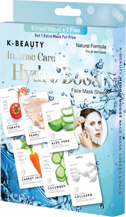 Hydroboost 6pc Mask Pack