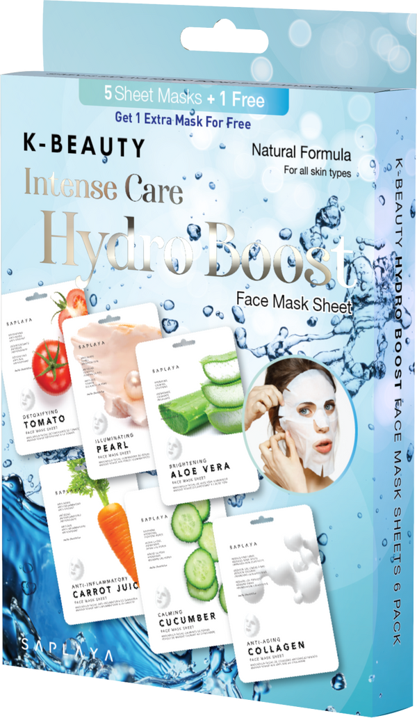 Hydroboost 6pc Mask Pack