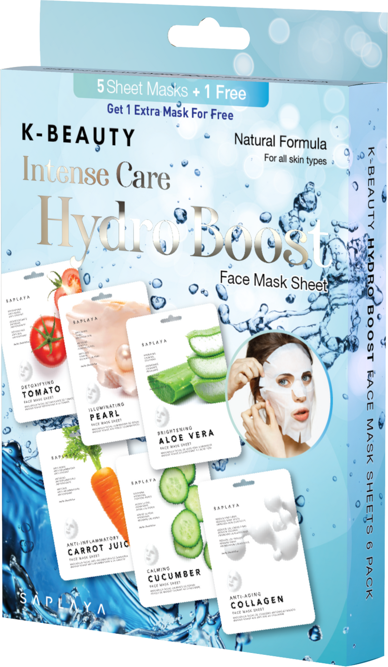Hydroboost 6pc Mask Pack