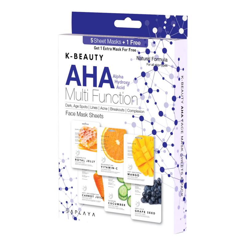 AHA 6pc Mask Pack