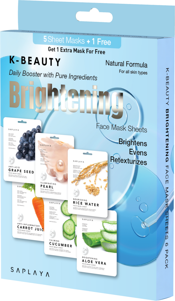 Brightening 6pc Mask Pack