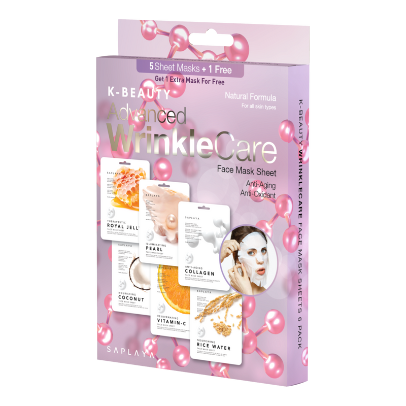 Advanced Wrinkle Care 6pc Mask Pack