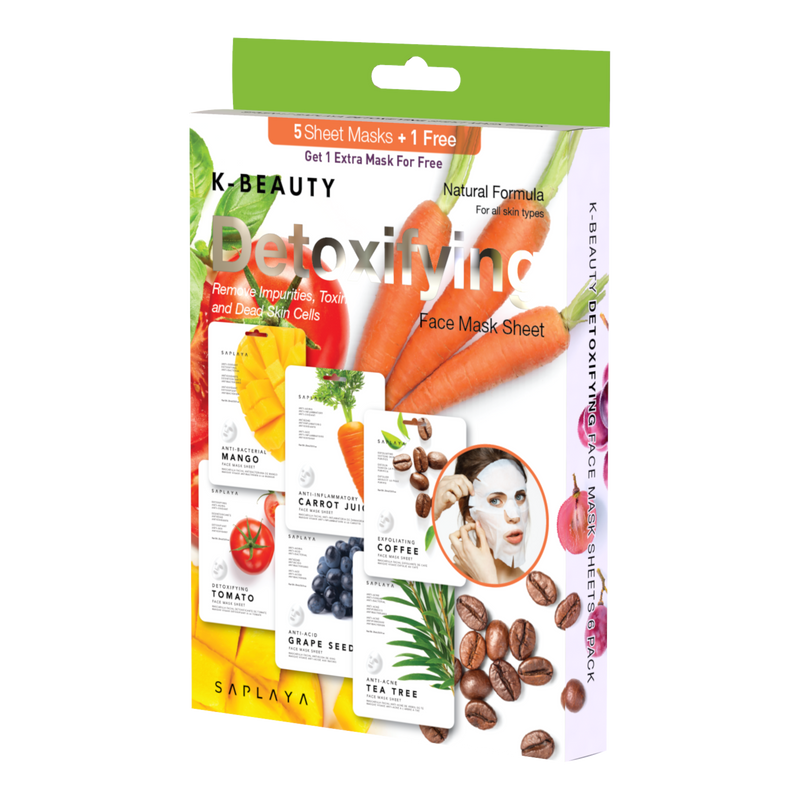 Detoxifying 6pc Mask Pack