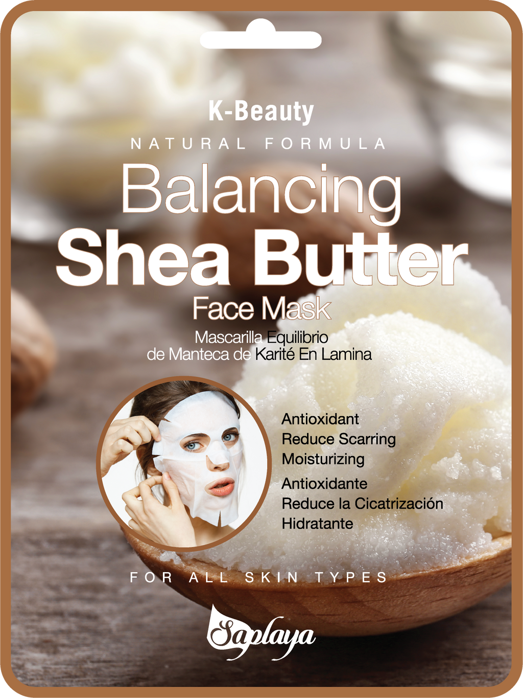 Balancing Shea Butter Daily Mask Sheet Saplaya Skincare