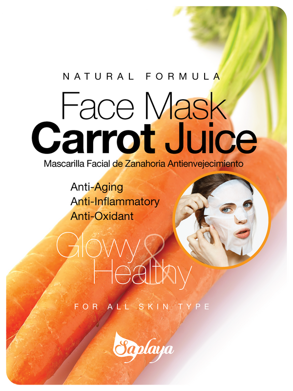 Glow Mask Sheet Carrot Juice