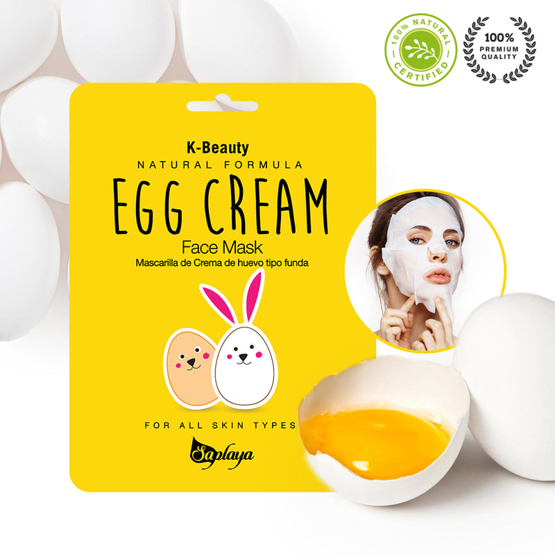 Natural Formula Egg Cream Mask Sheet