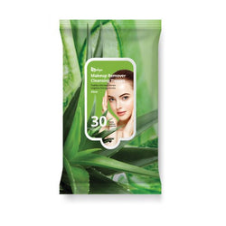 Aloe Makeup Remover Cleansing Tissues (30 Sheets)