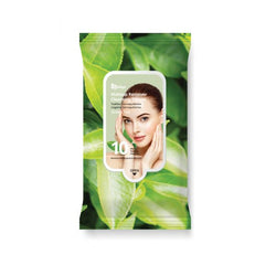 Green Tea Makeup Remover Cleansing Tissues (10 Sheets)